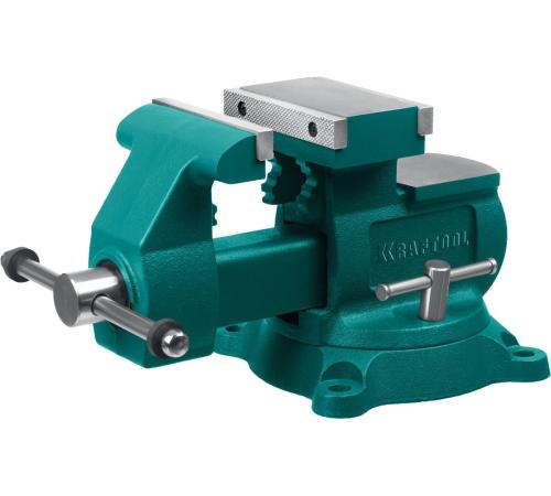 KRAFTOOL Reversible 140 мм, расход 273 мм, Слесарные тиски (32705-140)