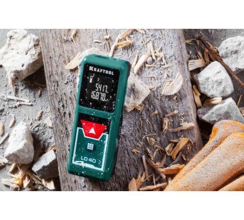 KRAFTOOL LD-40, 5 см - 40 м, лазерный дальномер (34763)