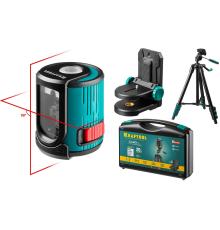 KRAFTOOL CL 20 #4 нивелир лазерный, 20 м, IP54, точн. +/-0,2 мм/м, держатель, штатив, в кейcе