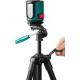 KRAFTOOL CL 20 #4 нивелир лазерный, 20 м, IP54, точн. +/-0,2 мм/м, держатель, штатив, в кейcе