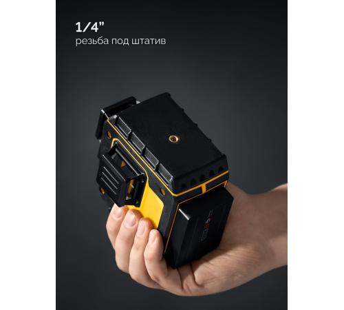 STAYER SL-3D, 50м, точн. +/-0,5 мм/м, зеленый лазерный нивелир (34963)