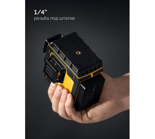 STAYER SL-3D #2, 50м, точн. +/-0,5 мм/м, зеленый лазерный нивелир, микролифт, держатель (34963-2)