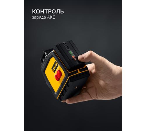 STAYER SL-3D #3, 50м, точн. +/-0,5 мм/м, зеленый лазерный нивелир, штатив (34963-3)