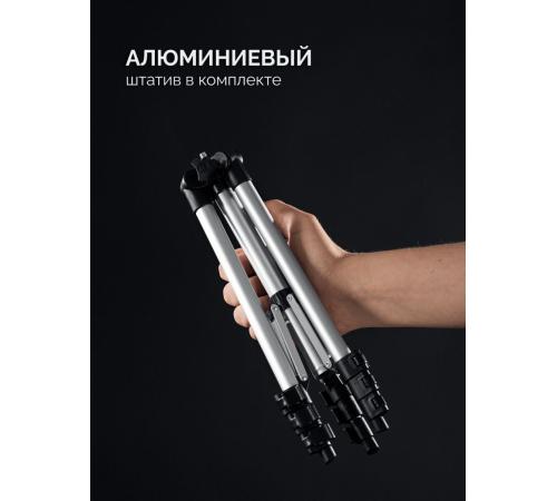STAYER SL-3D #3, 50м, точн. +/-0,5 мм/м, зеленый лазерный нивелир, штатив (34963-3)