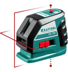 KRAFTOOL CL-70, лазерный нивелир (34660)