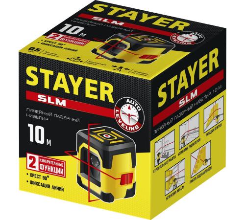 STAYER 10 м, лазерный нивелир, Professional (34961)