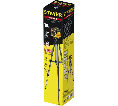 STAYER 10 м, лазерный нивелир, Professional (34961-1)