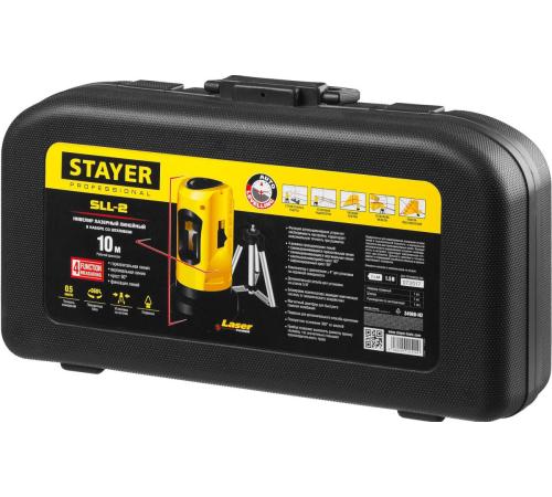 STAYER 10 м, лазерный нивелир, Professional (34960-H2)