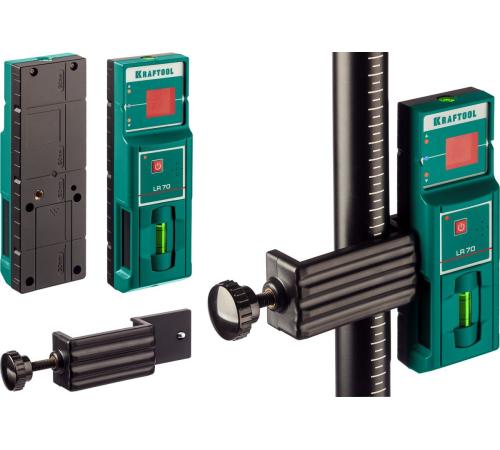 KRAFTOOL LR 70, детектор для линейного нивелира (34607)