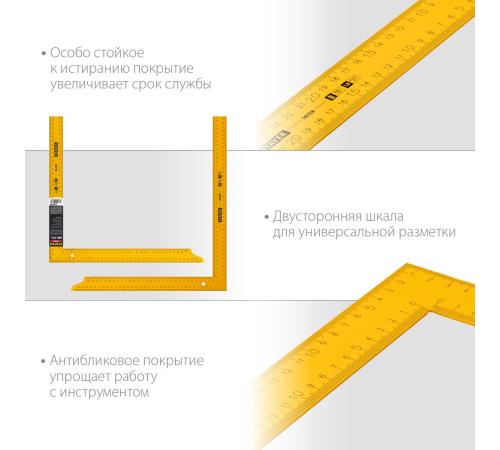 STAYER 1000 х 370 мм, цельнометаллический угольник, Professional (3438-100)