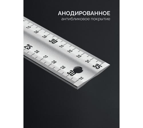 ЗУБР ЭКСПЕРТ 350 мм, жесткий столярный угольник, Профессионал (34392-35)