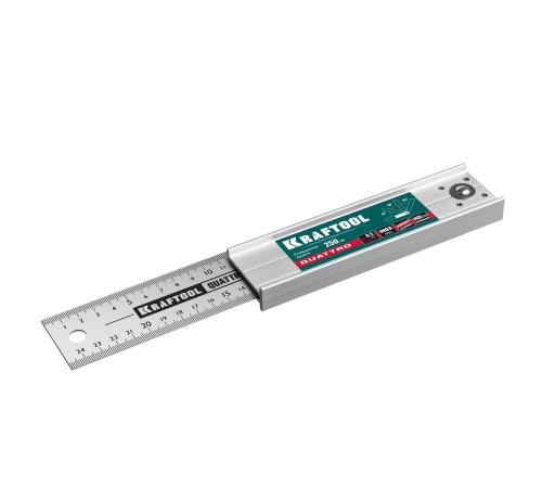 KRAFTOOL QUATTRO, 250 мм, 4 положения, складной столярный угольник (3444)