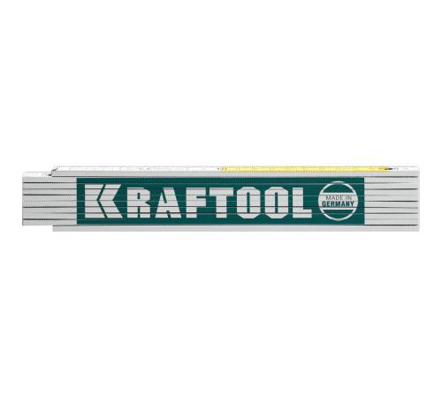 KRAFTOOL PRO-90, 2 м, профессиональный складной деревянный метр (34726)