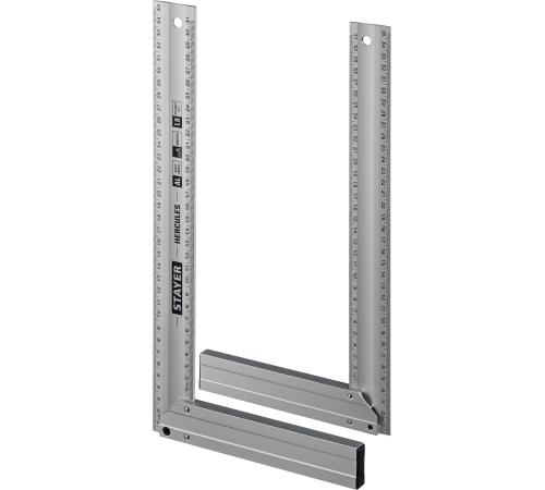 STAYER 350 мм, жесткий столярный угольник, Professional (3432-35)
