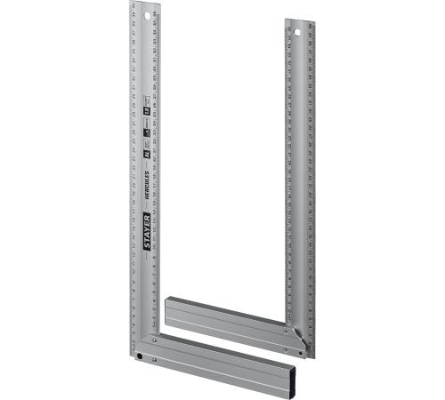 STAYER 400 мм, жесткий столярный угольник, Professional (3432-40)