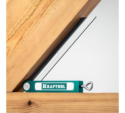 KRAFTOOL Super-BEVEL, 200 мм, профессиональная малка-угломер (34372)