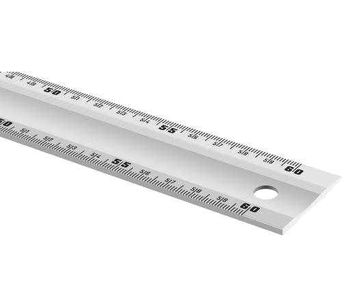 STAYER 0.6 м, алюминиевая линейка, Professional (34383-60)
