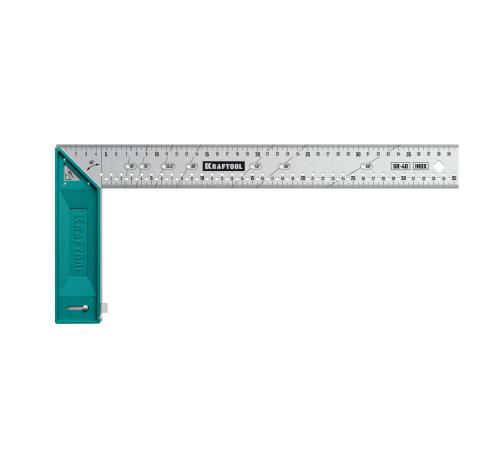 KRAFTOOL SR-40, 400 мм, высокоточный разметочный столярный угольник (3449-40)