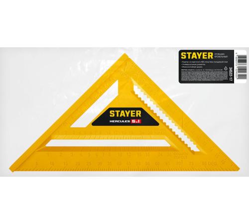 STAYER 170 мм, 5-в-1, универсальный кровельный пластиковый угольник (34522-17)