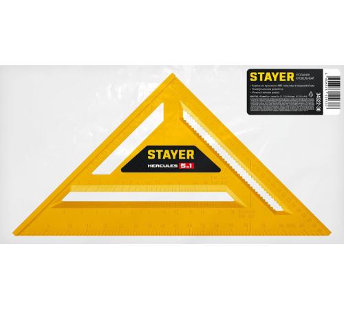 STAYER 305 мм, 5-в-1, универсальный кровельный пластиковый угольник (34522-30)