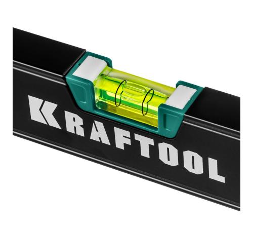 KRAFTOOL KOMPAKT-300, 300 мм, усиленный профиль, с зеркальным глазком, компактный магнитный уровень (34784)