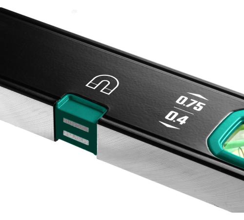 KRAFTOOL 1200 мм, усиленный профиль, с зеркальным глазком, магнитный уровень (34785-120)