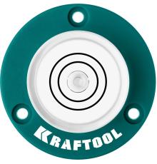 KRAFTOOL BULL'S EYE (БЫЧИЙ ГЛАЗ), d 49 мм, поверхностный магнитный уровень (34789)