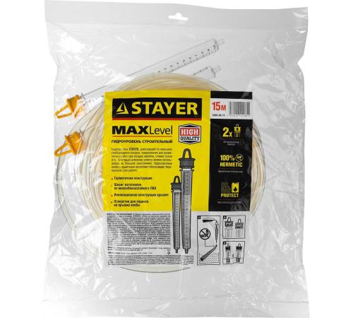 STAYER 15 м, d 6 мм, гидроуровень (3486-06-15)