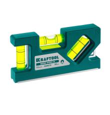KRAFTOOL Mini-Pro 3, 100 мм, магнитный компактный уровень (34861-010)