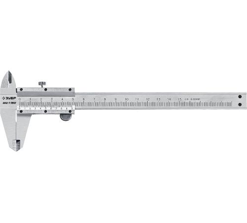 ЗУБР ШЦ-1-150, 150 мм, стальной штангенциркуль, Профессионал (34514-150)