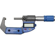 ЗУБР МКЦ 50, 25 - 50 мм, гладкий цифровой микрометр (34482-50)