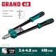 KRAFTOOL GRAND-48, 2.4 - 4.8 мм, 410 мм, усиленный двуручный заклёпочник (31175)