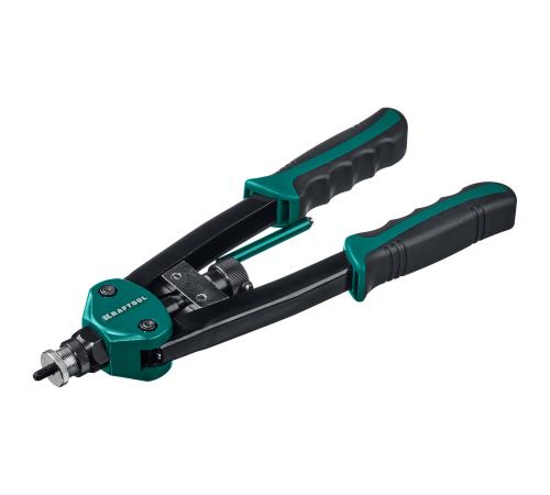KRAFTOOL NUT-12, М3 - М12, 380 мм, резьбовой двуручный заклепочник в кейсе (31183)