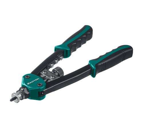 KRAFTOOL Combo2-M10, 2 вида заклёпок, комбинированный двуручный заклепочник в кейсе (31181)
