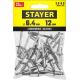 STAYER Pro-FIX, 6.4 х 12 мм, 25 шт, алюминиевые заклепки, Professional (3120-64-12)