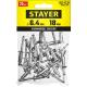 STAYER Pro-FIX, 6.4 х 18 мм, 25 шт, алюминиевые заклепки, Professional (3120-64-18)