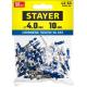 STAYER Color-FIX, 4.0 х 10 мм, синий насыщенный, 50 шт, алюминиевые заклепки, Professional (3125-40-5005)