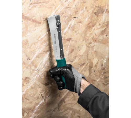 KRAFTOOL HAMMER TACKER, тип 53 (A/10/JT21) 23GA (6 - 10 мм), высокоскоростной стальной скобозабиватель (3153)