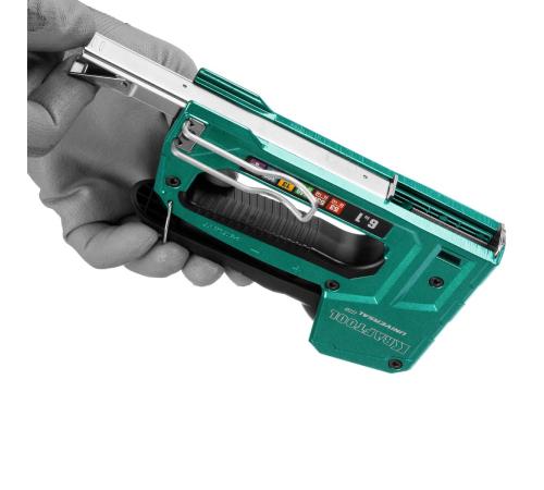 KRAFTOOL Universal-HD, 6-в-1: 53 (A/10/JT21) 23GA (6 - 14 мм)/140 (G/11/57) 20GA (8 - 14 мм)/13/53F/300/500, универсальный алюминиевый степлер (3188)