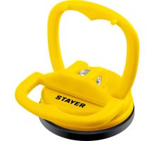 STAYER MAXLift, 5 кг, пластмассовый, одинарный, стеклодомкрат на присоске (33718-0)