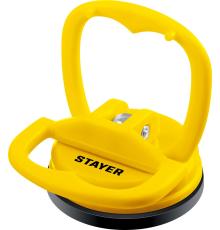STAYER MAXLift, 5 кг, пластмассовый, одинарный, стеклодомкрат на присоске (33718-0)