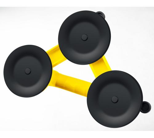 STAYER MAXLift, 140 кг, пластмассовый, тройной, стеклодомкрат на присоске (33718-3)