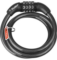 ЗУБР 950 мм, d 8 мм, кодовый, с неизменяемым кодом, тросовый замок (37267-95)