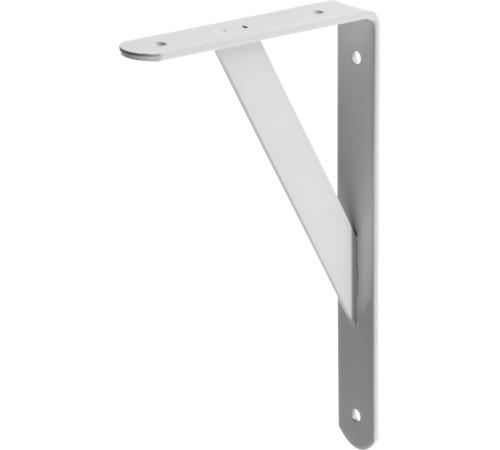 STAYER 250 х 150 х 30 х 4 мм, белый, усиленный уголок-кронштейн (37420-1)