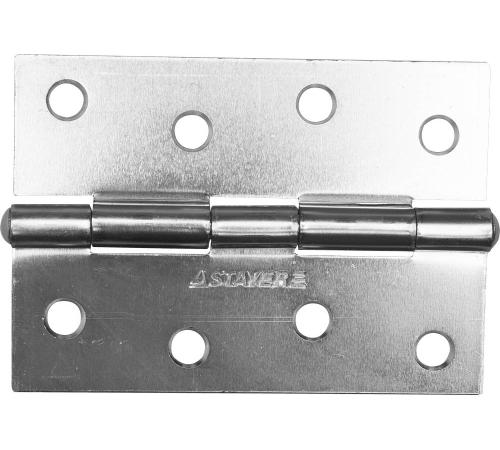 STAYER 100 x 70 х 1.8 мм, цвет белый цинк, карточная петля (37611-100-1)
