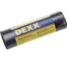 DEXX 60 л, 20 шт, черные, мусорные мешки (39150-60)