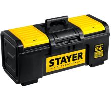 STAYER TOOLBOX-24, 590 х 270 х 255, пластиковый ящик для инструментов, Professional (38167-24)