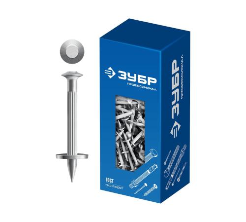 ЗУБР ДГМ, 30 x 4.5 мм, цинк, 1 кг, монтажный дюбель-гвоздь , Профессионал (3063-45-30-1)