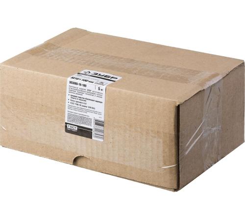 ЗУБР ГОСТ 7798-70, кл. пр. 5.8, M16 х 100 мм, цинк, 5 кг, болт (303080-16-100)