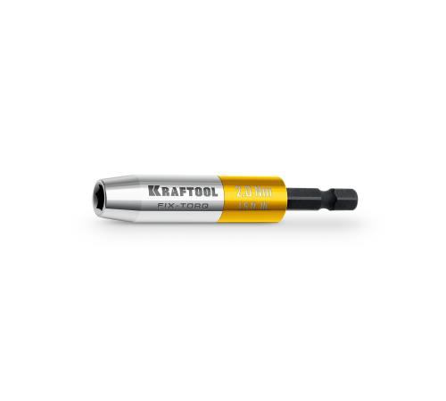 KRAFTOOL FIX-TORQ 2.0 Нм динамометрический адаптер для бит (64035-2.0)